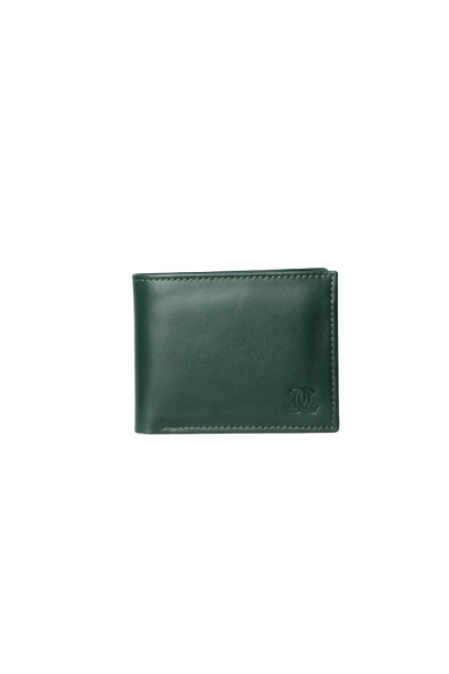 Emerald Green Classic Bi-Fold Wallet