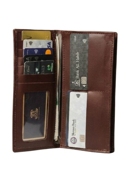 Royal Light Brown Heritage Long Wallet
